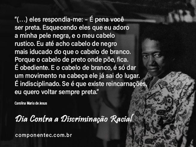 Frases dia contra a discriminação racial