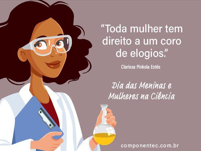 Frases Dia Internacional das Mulheres e Meninas na Ciência