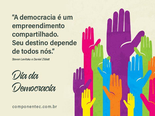 Frases dia da democracia