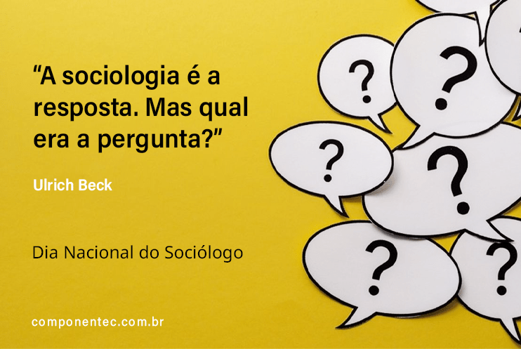 Dia do sociólogo